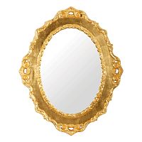 Migliore 24963 Зеркало фигурное 105х85х4.5 см, золото сусальное купить  в интернет-магазине Сквирел