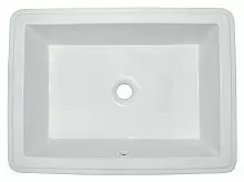 Ideal Standard K077901 Strada Раковина встраиваемая под столешницу 60х43 см, без отверстия под смеситель, Euro White (евробелый)