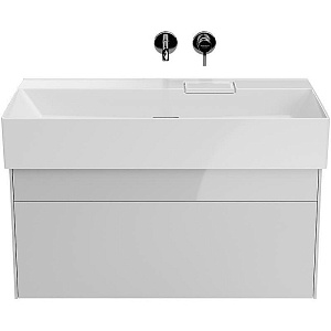Kerama Marazzi LOG.90.2/WHT Logica Тумба под раковину подвесная 90х46 см, белоснежный