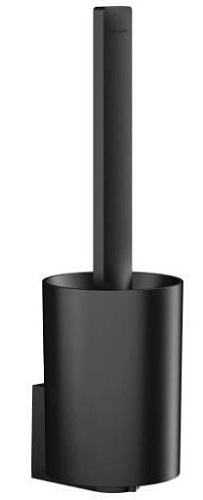 Hansgrohe 27927670 WallStoris Ёршик для унитаза, матовый чёрный Hansgrohe 27927670 WallStoris Ёршик для унитаза, матовый чёрный купить в интернет-магазине Сквирел