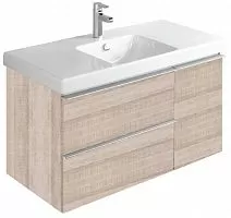 Jacob Delafon EB891-E19 тумба под раковину ODEON UP 2 ящ.с мех.плавное закрывание/102x48,5x53/(дуб шампань) купить  в интернет-магазине Сквирел