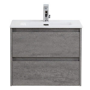 BelBagno KRAFT 39-500/390-2C-SO-CG База под раковину 50х39 см, подвесная, Cemento Grigio (цемент) (Цемент)