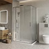 BelBagno LUCE LUCE-AH-21-130/100-C-Cr Душевой уголок