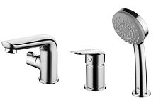 IDDIS, TORSB30i07 Torr Смеситель на борт ванны, с керамическим дивертором, глянцевый хром