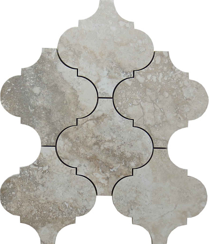 LA FAENZA Oro Bianco Mk.ArabescoOrobiancoALp Мозаика снято с производства
