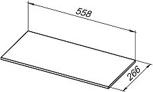 Allen Brau LIBERTY 1.33010.G-S Полка купить недорого в интернет-магазине Сквирел
