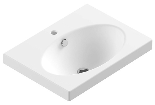 Sanita Luxe NXT60SLWB01 Next 60 F01 УП Умывальник накладной 60х45 см, белый