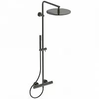 Ideal Standard A7589A5 Ceratherm T125 Душевая система с термостатическим смесителем для душа, PVD Magnetic Grey (магнит)