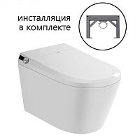 Abber BEQUEM AC1119S-AC0101P2 Инсталляция с подвесным унитазом