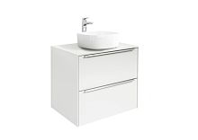 Roca INSPIRA 851079806 тумба под раковину для накладной раковины , /60х50/(белый глянцевый)