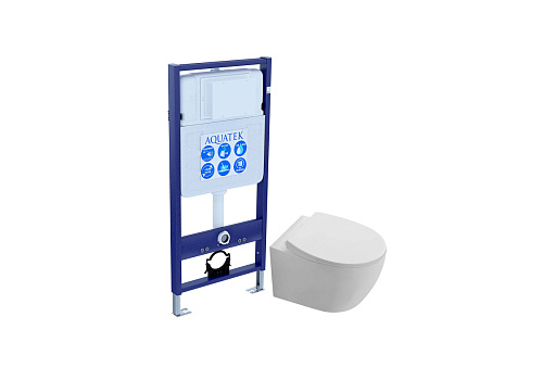 Aquatek Сириус SET AQUATEK СИРИУС Инсталляция с подвесным унитазом Aquatek Сириус SET AQUATEK СИРИУС Инсталляция с подвесным унитазом