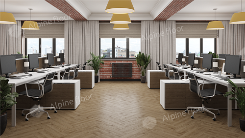 Ламинат Alpine Floor Елка Эксперт12 (Herringbone12 Pro), LF106-07B Дуб Прованс 606 х 101 х 12 mm купить