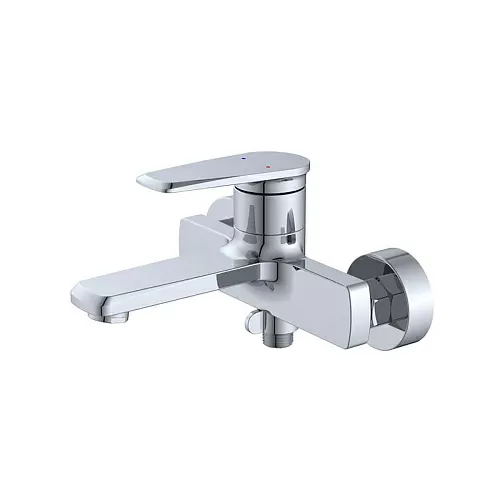 Aquanika AQS3038CR Simple Смеситель для ванны с душем, хром