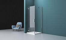 BelBagno Kraft KRAFT-AH-12-120/100-C-Cr-L Душевой уголок