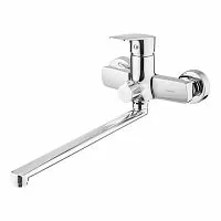 Swedbe 1650 Venado Смеситель для ванны, с длинным изливом Z-формы, хром