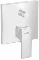 Смеситель для ванны Hansgrohe Metropol 32545700 матовый белый