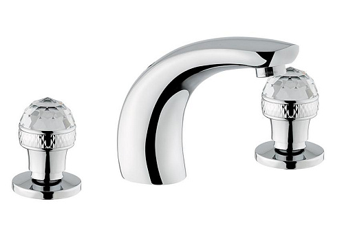Migliore 27112 Axo Swarovski Смеситель для раковины, хром