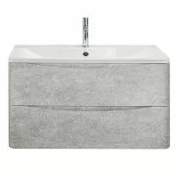 BelBagno ACQUA-900-2C-SO-CVG База под раковину 90х45 см, подвесная, Cemento Verona Grigio (серый цемент) купить  в интернет-магазине Сквирел