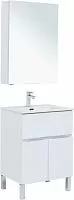Aquanet 00274529 Алвита New Комплект мебели для ванной комнаты, белый купить  в интернет-магазине Сквирел