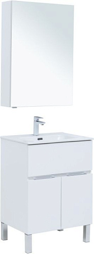 Aquanet 00274529 Алвита New Комплект мебели для ванной комнаты, белый купить  в интернет-магазине Сквирел