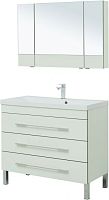 Aquanet 00287655 Верона Комплект мебели для ванной комнаты, белый купить  в интернет-магазине Сквирел