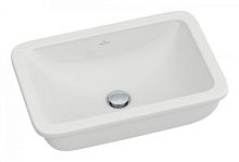 Villeroy & Boch 616300R1 Loop&Friends Раковина под столешницу 60х40 см, альпийский белый CeramicPlus