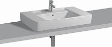 Geberit 125185000 Renova Plan Накладная раковина 85х48 см, белая