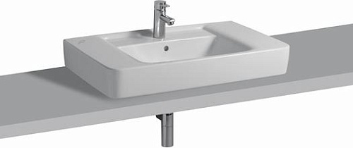 Geberit 125185000 Renova Plan Накладная раковина 85х48 см, белая