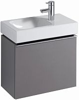Geberit iCon 840054000 Шкафчик под раковину 520х420х308 мм, платина глянец купить  в интернет-магазине Сквирел