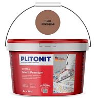 Plitonit COLORIT Premium темно-коричневая, 2 кг Цементная затирка