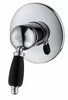 Caprigo 02B-550-crm Adria-Uno Black Edition Смеситель для душа, хром