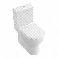 Villeroy & Boch 56581001 O.Novo Чаша унитаза-компакта 39х64 см, альпийский белый (White Alpin)