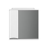 AM.PM M80MPL0651WG Like, Зеркальный шкаф, 65х78 см, с подсветкой, левый, белый глянец купить  в интернет-магазине Сквирел
