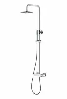 Стойка для душа Boheme STICK WHITE TOUCH CHROME 128-WCR.2