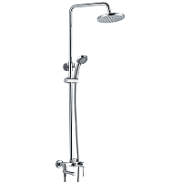 Aquanika AQR2315CR Round Душевая система, хром