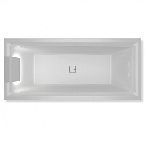 Riho BR01C0500K00131 Still Square Ванна акриловая 180х80 см L - Fall/LED/BR01, белая снято с производства