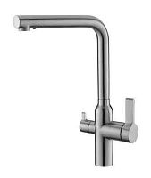 BelBagno BB-LAM57-IN Смеситель для кухни, с краном для питьевой воды, сатин