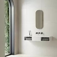 Vincea VWB-6S212MW Раковина из искусственного камня, 120х40 см, подвесная, белый матовый