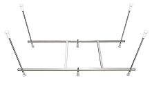 Azario BELLA AV.0020140K Каркас для ванны