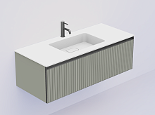 Armadi Art QUATRO 790-M1-120-RIB-L-A-LED Тумба под раковину