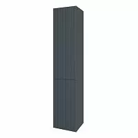 TW collection SHAP170 Grey SX TW Shape подвесной пенал 170х32х35см, 2 двери петли слева-SX, 3 стеклянные полочки, 1 несъемная, цвет серый матовый RAL7016 купить  в интернет-магазине Сквирел