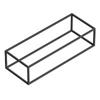 Cezares CADRO-120/46/30-1C-SO-MET-ST Cadro Каркас под тумбу, черный