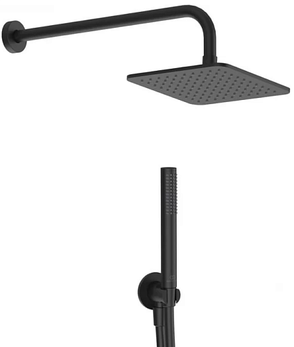 Ideal Standard BD781XG Idealrain Промо-комплект: верхний душ, гигиенический душ, Silk Black (черный шелк)
