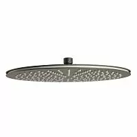 Migliore 30466 Fortis Верхний душ, D300 мм, антикальций, черный матовый