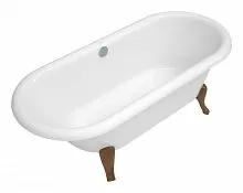 Villeroy & Boch UBQ180HOM700V-01 Hommage Ванна квариловая 177х77 см с ножками, альпийский белый (White Alpin)