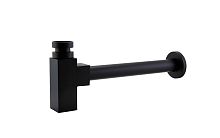BelBagno BB-SMQ2-NERO Сифон для раковины, чёрный