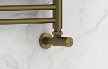 Сунержа 05-1400-1212 Вентиль угловой, (цилиндр) G 1/2" НР х G 1/2" НР, состаренная бронза