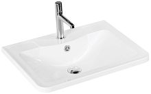 BelBagno BB600/455-LV-MR-ALR Раковина из литьевого мрамора 60х45.5 см, белая