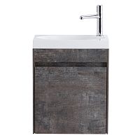 BelBagno PIETRA MINI-460-1A-SO-PT-L База под раковину 45х26 см, подвесная, Stone Stone (камень)