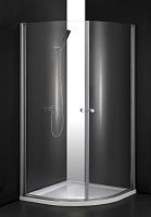 Cezares ELENA-W-R-21-90-C-Cr Душевой уголок, профиль хром